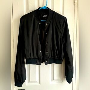 Zara Bomber black jacket 🫨🫨